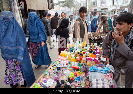 Markt in der Innenstadt von Kunduz, Afghanistan Stockfoto