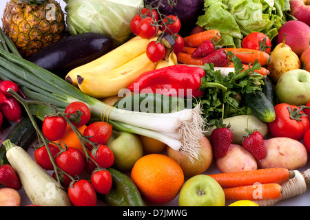 Obst und Gemüse Stockfoto