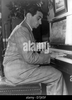 Irving Berlin, US-amerikanischer Komponist, Texter und songwriter Stockfoto