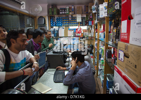 Neru statt Computer und Elektronik-Markt, Delhi, Indien Stockfoto