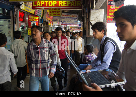 Neru statt Computer und Elektronik-Markt, Delhi, Indien Stockfoto