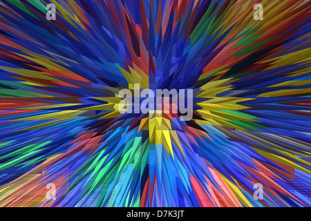 Bild von einem Hintergrund aus Streifen von verschiedenen Farben Stockfoto