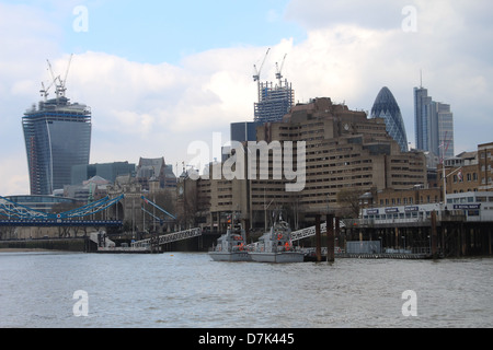 Londons höchster öffentlicher Park, gemischte Nutzung Stockfoto