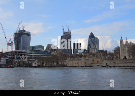 Londons höchster öffentlicher Park, gemischte Nutzung Stockfoto