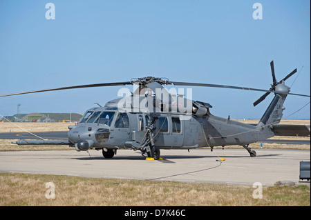 S-70 Serie HH - 60 G 56thRQS USAF Sikorsky Ausübung RAF Lossiemouth.  SCO 9039 Stockfoto
