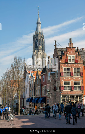 Nieuwe Kerk, Delft, Zuid-Holland, Niederlande Stockfoto