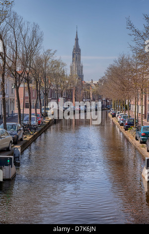 Nieuwe Kerk, Delft, Zuid-Holland, Niederlande Stockfoto