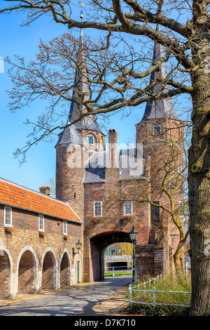 Oostpoort, Delft, Zuid-Holland, Niederlande Stockfoto