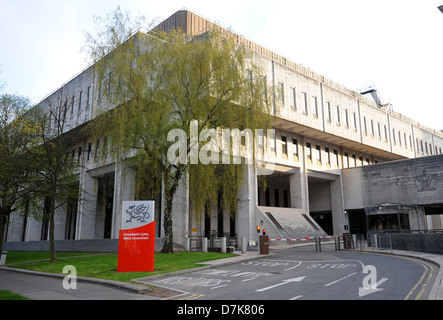 Waliser Regierung Büros auf Cardiff Cathays Terrasse. Stockfoto