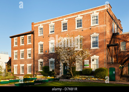 Bridgford Hall, ein aus dem 18. Jahrhundert in einem denkmalgeschützten georgianischen Herrenhaus als Standesamt genutzt und Apart-hotel, West Bridgford, Nottinghamshire, Großbritannien Stockfoto