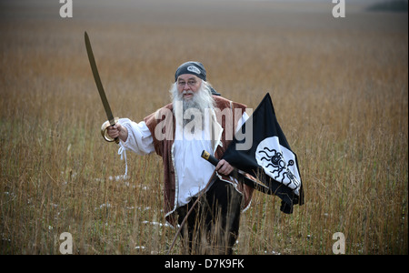 Templin, Deutschland, Kritiker der Religion Ruediger Weida Stockfoto