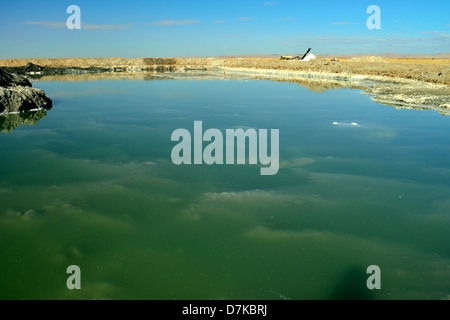 Chott El Djerid, südlich von Tunesien Stockfoto