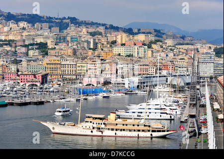 Italien, Genua, Genua, Genua, Hafen Stockfoto