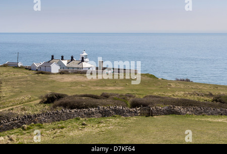 Durlston durlston Country Park, Kopf, Leuchtturm, Amboss, Isle of Purbeck, Dorset, England, UK. Stockfoto