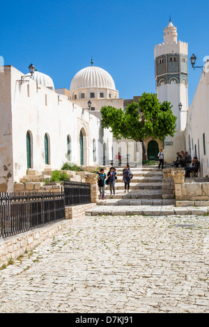 Moschee von Sidi Bou Makhlouf in der Medina von Le Kef Tunesien Stockfoto