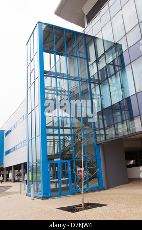 Außenansichten der NHS Behandlungszentrum, Queens Medical Center (QMC), Nottingham, England Stockfoto