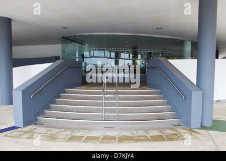 Außenansichten der NHS Behandlungszentrum, Queens Medical Center (QMC), Nottingham, England Stockfoto