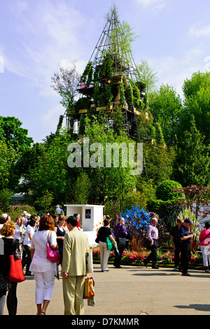 Westland magischen Garten Designer Diamuid Gavin, RHS Chelsea Flower Garden Show 2012, bunt, 5-Tages-Veranstaltung, Chelsea, UK Stockfoto