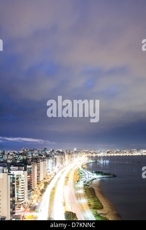 Beira Mar Norte Avenue (Jornalista Rubens de Arruda Ramos Avenue). Stockfoto