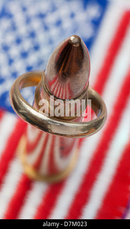 Pistole-Liebe Stockfoto