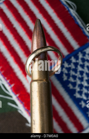 Pistole-Liebe Stockfoto