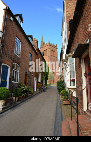 St. Leonards Kirche Church Street, Bridgnorth, Shropshire, England, Vereinigtes Königreich Stockfoto