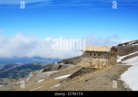 Frühling-Berge in der andalusischen Sierra Nevada Stockfoto