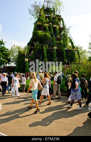 Westland magischen Garten Designer Diamuid Gavin, RHS Chelsea Flower Garden Show 2012, bunt, 5-Tages-Veranstaltung, Chelsea, UK Stockfoto