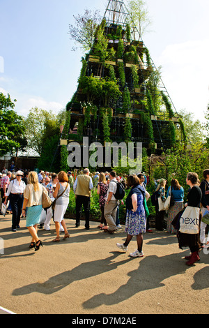 Westland magischen Garten Designer Diamuid Gavin, RHS Chelsea Flower Garden Show 2012, bunt, 5-Tages-Veranstaltung, Chelsea, UK Stockfoto