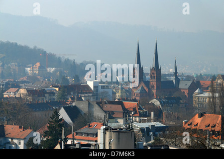 St. Johann Kirche, Freiburg Im Briesgau, Deutschland Stockfoto