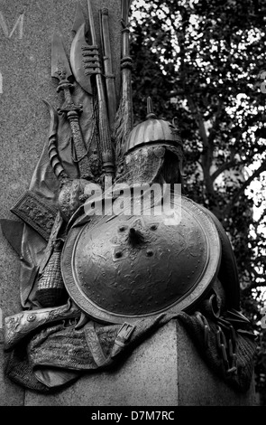 Die Statuen von London, England. Oktober 2012 hier gesehen: Leutnant General Sir James Outram, Stockfoto