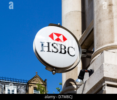 HSBC Bank in Doncaster, South Yorkshire, England, UK Stockfoto