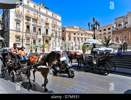 Italien, Sizilien, Palermo, Piazza Pretoria Stockfoto
