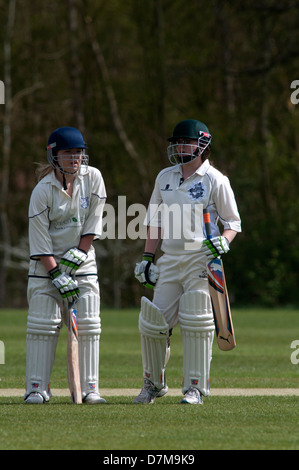 Hochschulsport, Damen-cricket Stockfoto