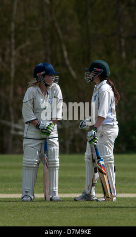 Hochschulsport, Damen-cricket Stockfoto