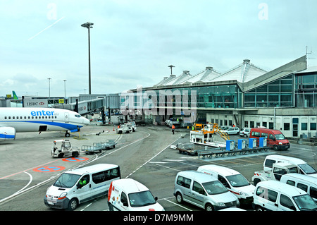 Flughafen Lyon-Saint-Exupéry Satolas Rhône Rhone-Alpes Frankreich Stockfoto