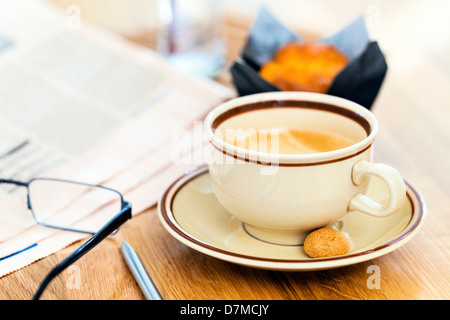 Kaffee-Pause Stockfoto