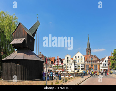 Weist, historischen Stadtplatz in Lüneburg, Lüneburg, Niedersachsen, Deutschland Stockfoto