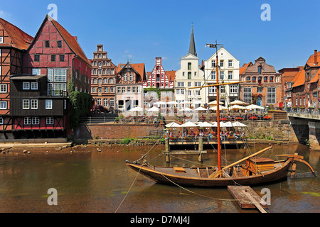 Weist, historischen Stadtplatz in Lüneburg, Lüneburg, Niedersachsen, Deutschland Stockfoto