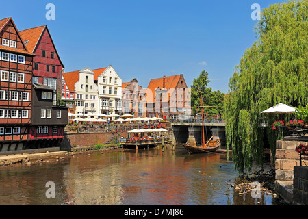 Weist, historischen Stadtplatz in Lüneburg, Lüneburg, Niedersachsen, Deutschland Stockfoto