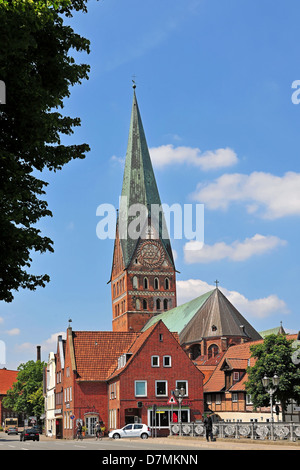 St.-Johannis-Kirche in Lüneburg, Lüneburg, Niedersachsen, Deutschland Stockfoto