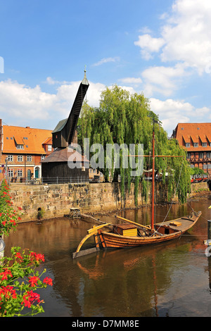 Die historischen weist in Lüneburg, Lüneburg, Niedersachsen, Deutschland Stockfoto