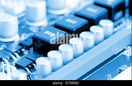 Computer motherboard Stockfoto