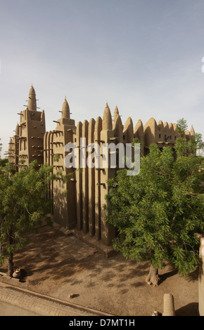 Die große Moschee von Mopti in Mali, Westafrika Stockfoto