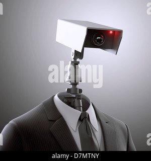Überwachung, konzeptuellen Kunstwerk Stockfoto