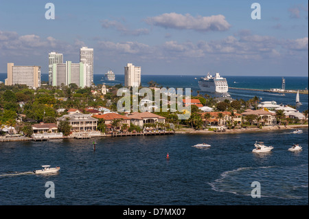 Port Everglades, Florida, Fort Lauderdale, USA, Intracoastal, Grandeur of the Seas, Royal Caribbean Stockfoto