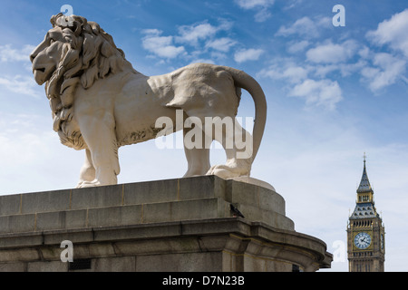 South Bank Löwe, London - England Stockfoto