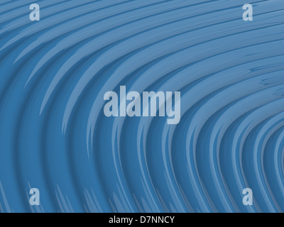 Abstrakte glänzend blaue Welle Muster Hintergrund illustration Stockfoto