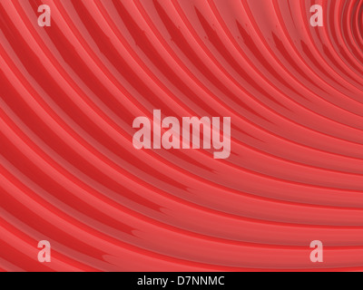 Abstrakte glänzend rote Welle Muster Hintergrund illustration Stockfoto