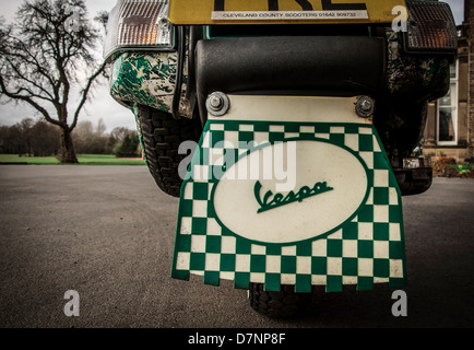 Vespa-Roller Stockfoto